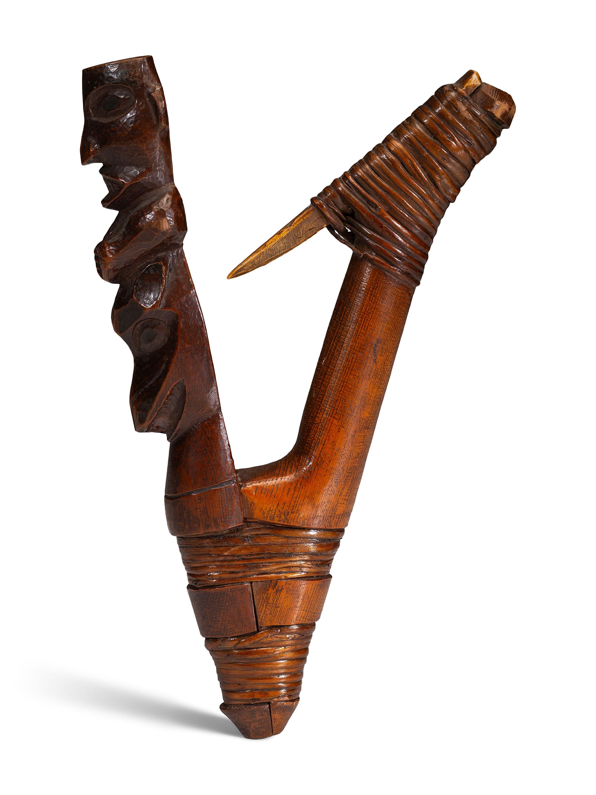 Tlingit Figural Halibut Hook