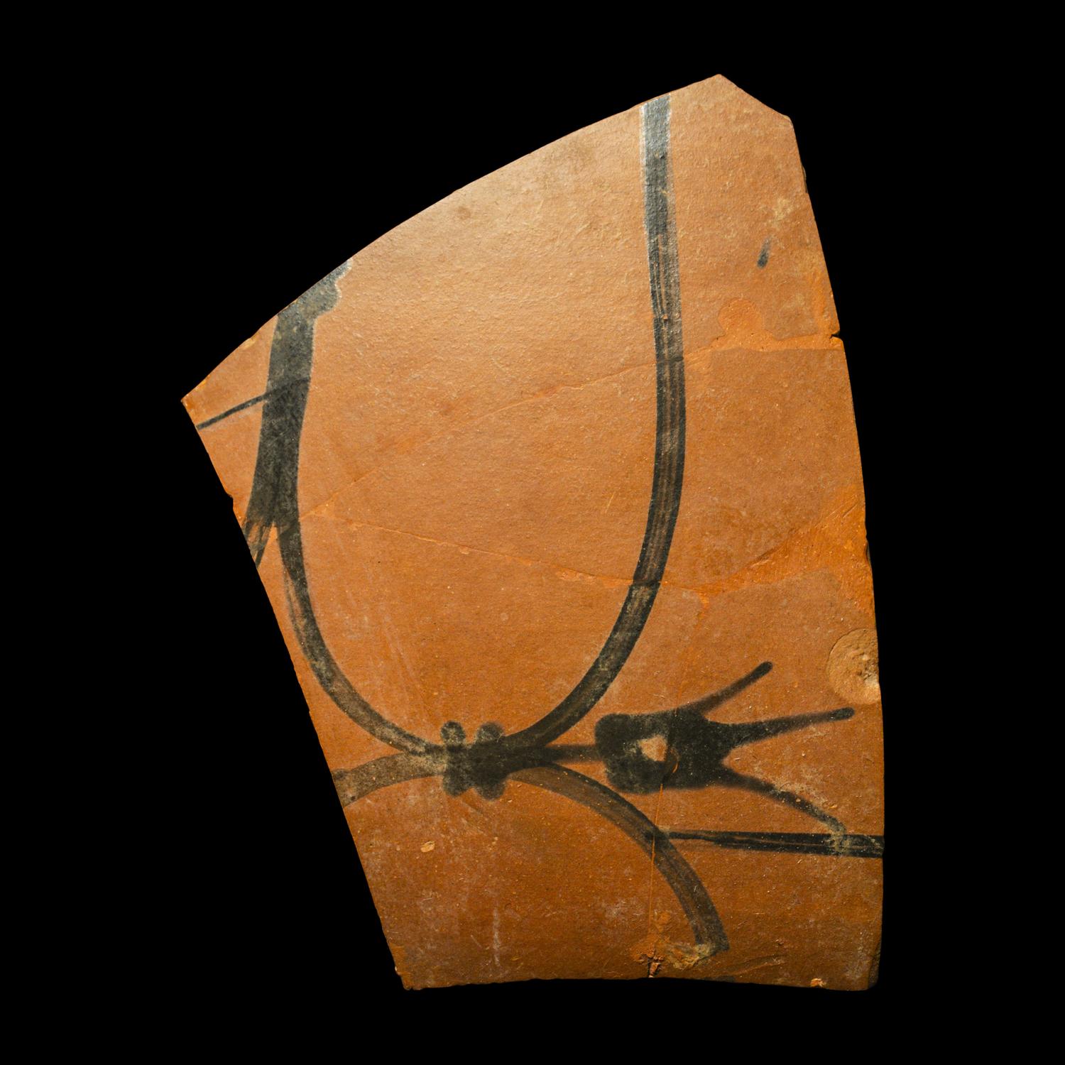 An Attic Black-Figured Vase Fragment