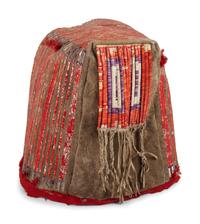Sioux Quilled Hide Cradle Hood