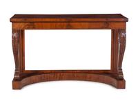 An English Mahogany Pier Table