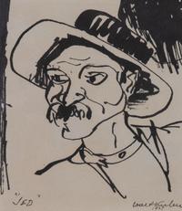 Walt Francis Kuhn, (American, 1877-1949) — Jed, 1927