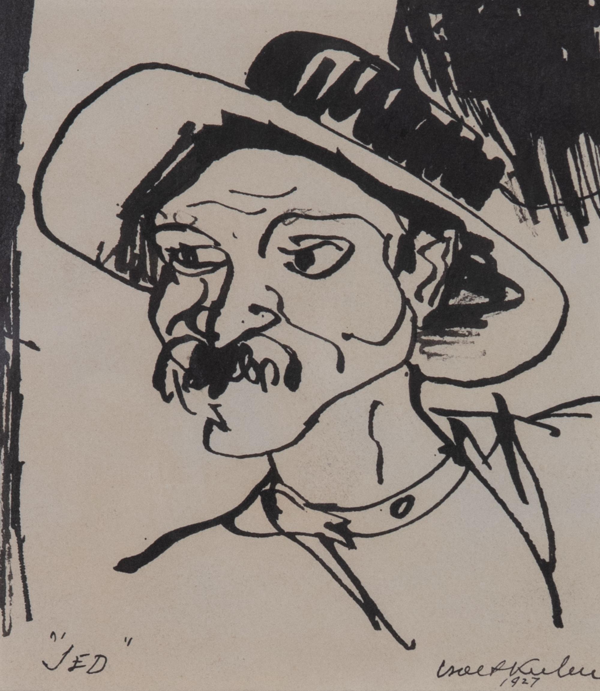 Walt Francis Kuhn, (American, 1877-1949) — Jed, 1927