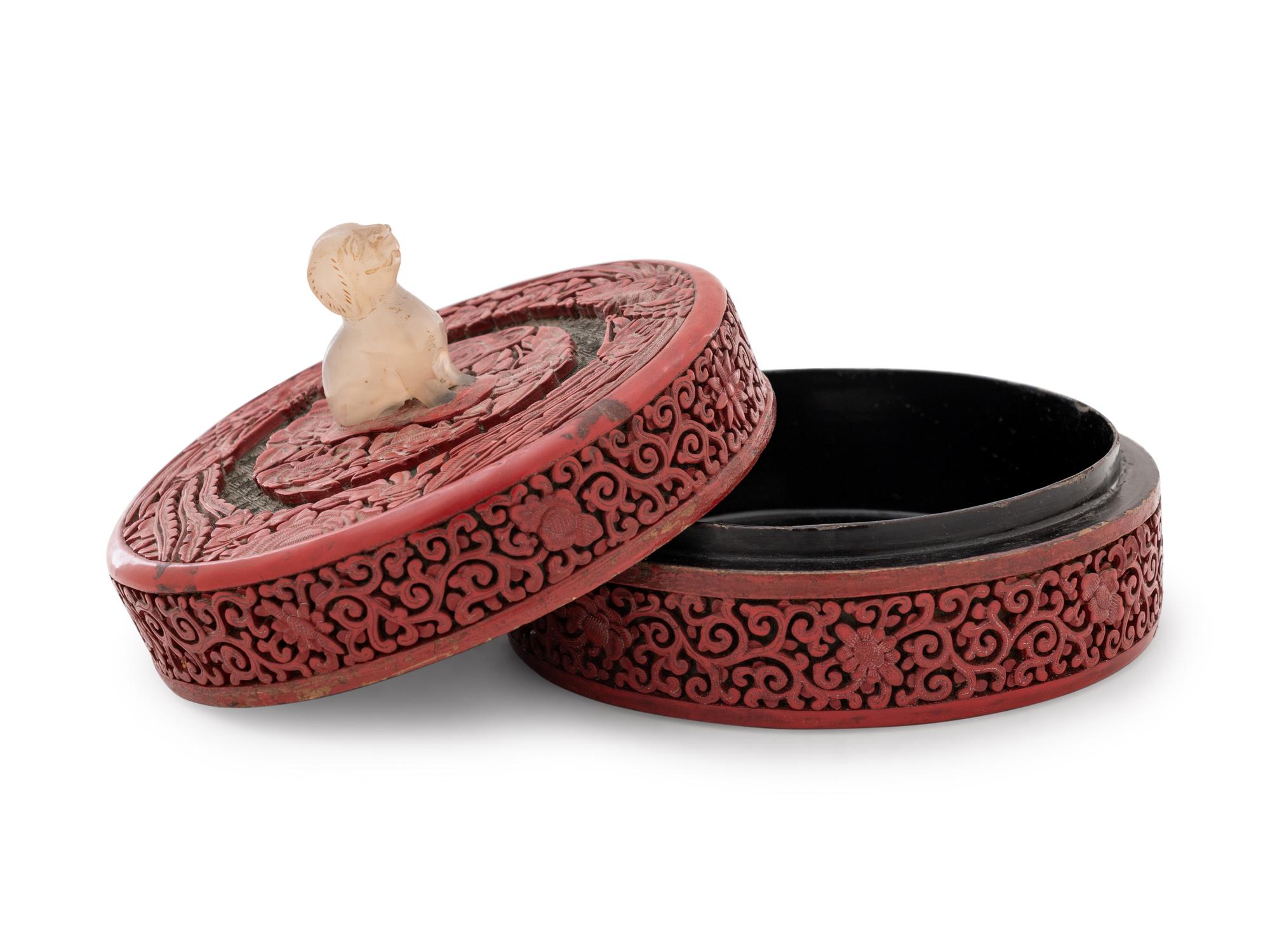 Four Chinese Lacquer Wares
