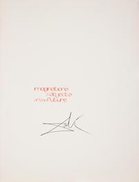 Salvador Dali, (Spanish, 1904-1989), Imaginations and Objects of the Future, 1975 (portfolio of 11)