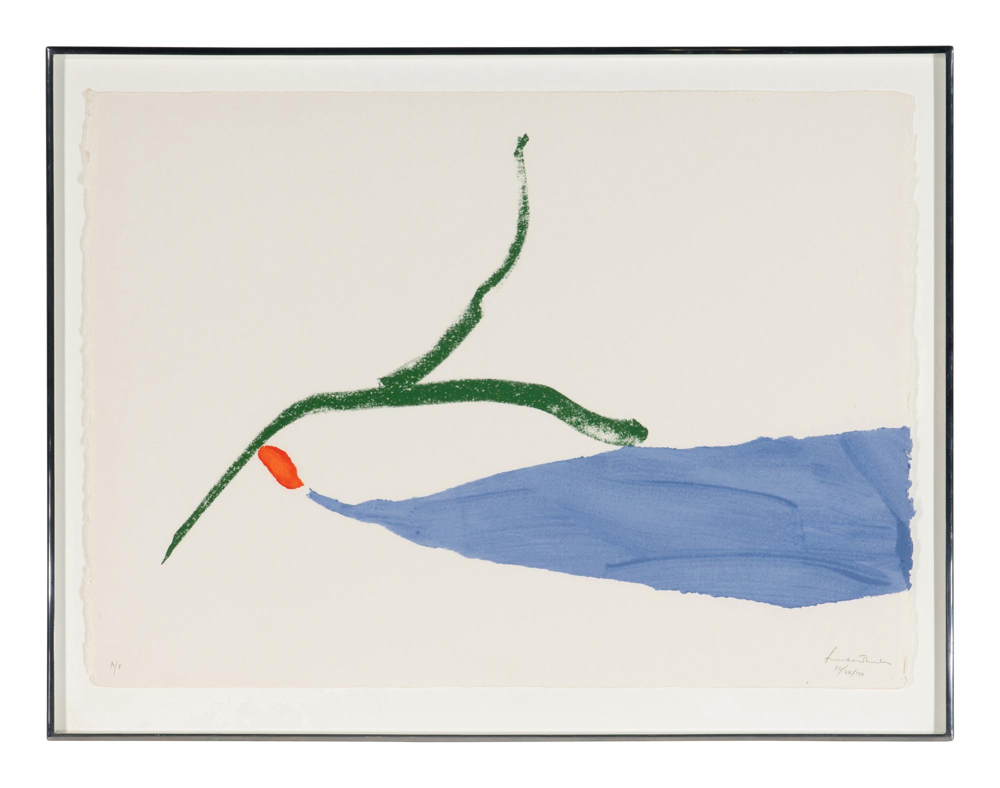 A Little Zen ( from Four Pochoirs ), 1970