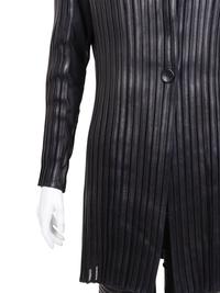 Jitrois Leather Jacket and Pants, 1980-90s