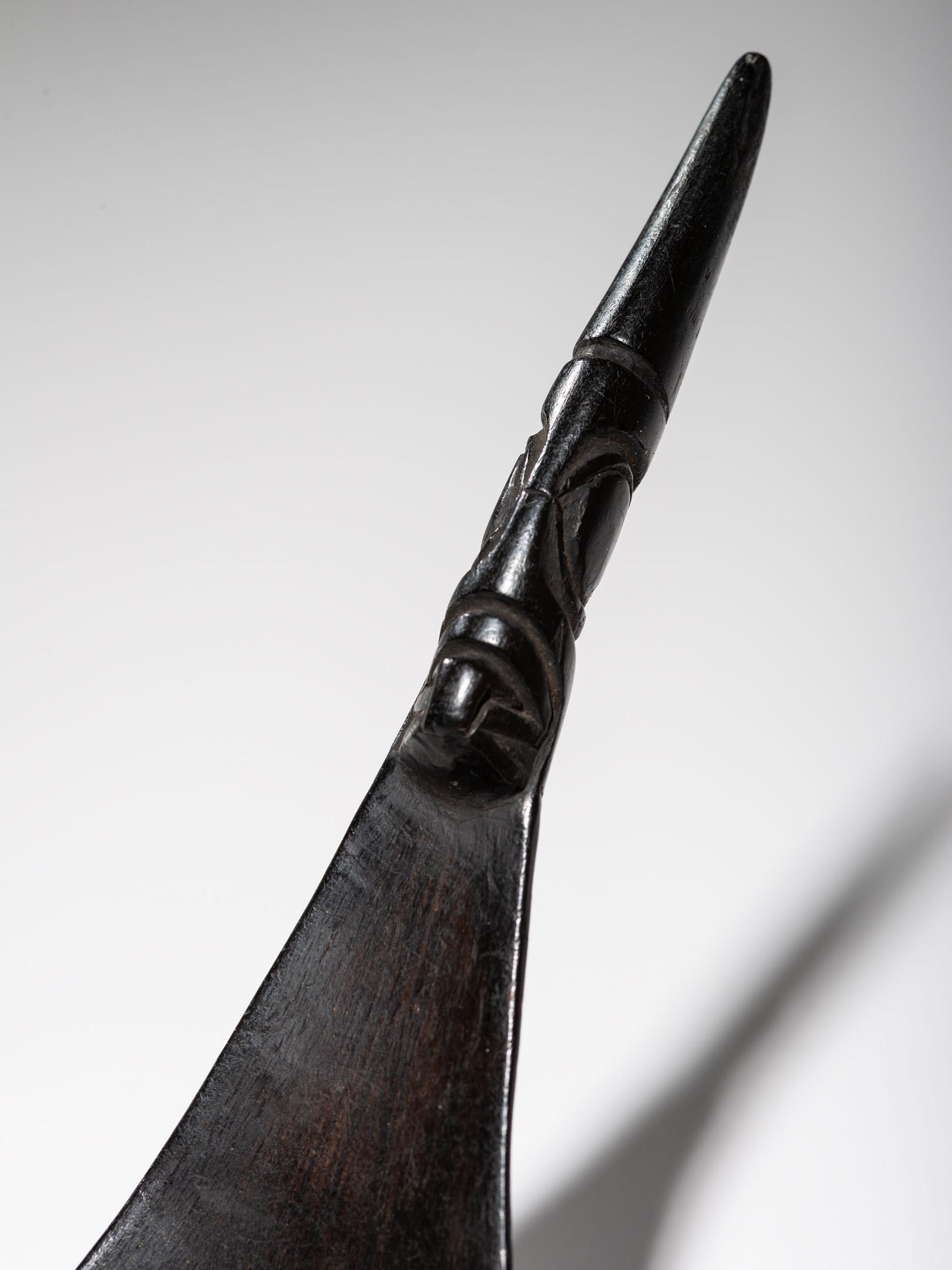 Collection of Northwest Coast Carved Totemic Spoons