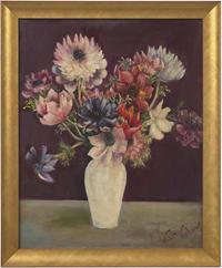 Walt Kuhn (American, 1877-1949) - Still Life with Flowers