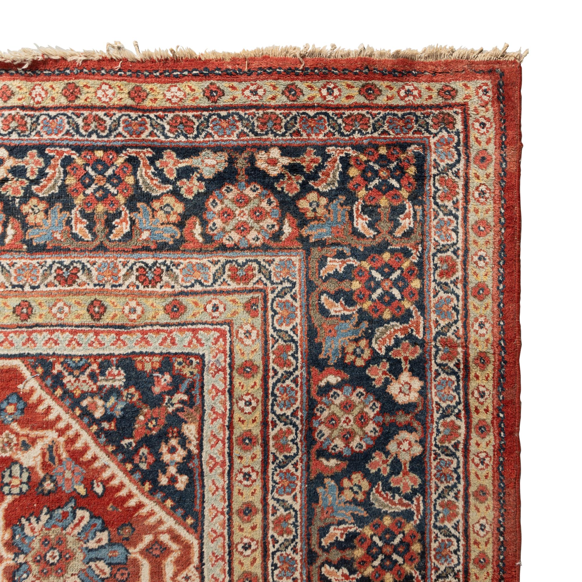 A Heriz Rug
