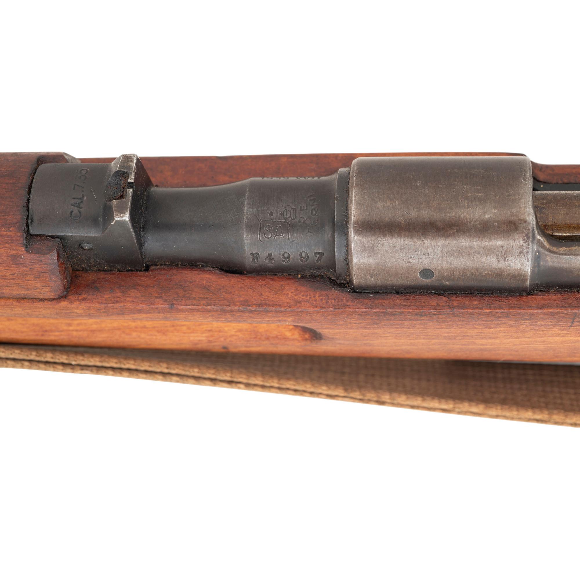 **1939 Dated Finnish Contract Italian Model 38 Carcano Carbine with Folding Bayonet