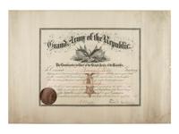 [CIVIL WAR]. A group of documents related to Major James C. Foster, 59th United States Colored Troops, including: