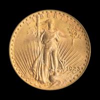 A United States 1923 St. Gaudens $20 Gold Coin