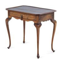 A Queen Anne Mahogany Side Table