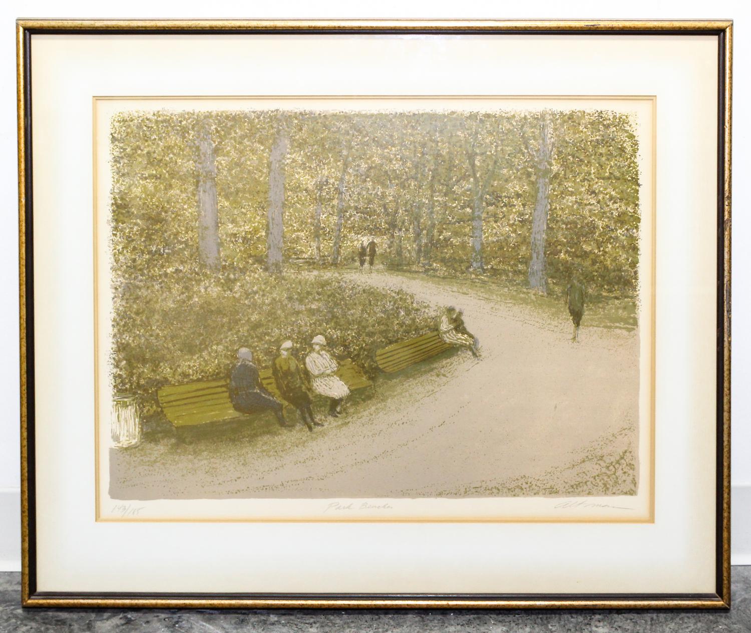 Harold Altmann, (20th century), Park Bench Series