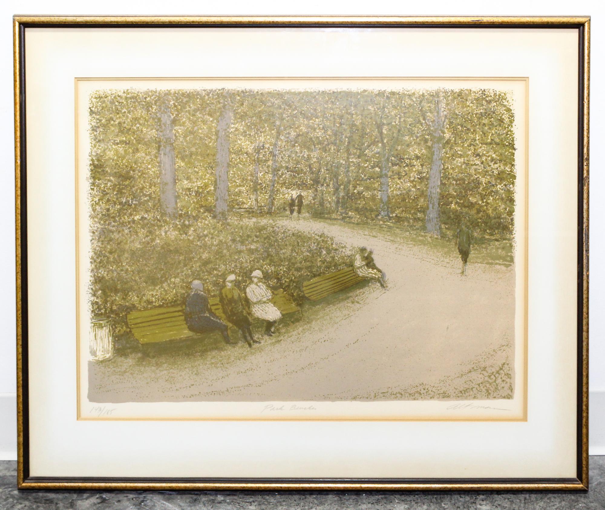 Harold Altmann, (20th century), Park Bench Series