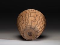 Apache Figural Basketry Olla