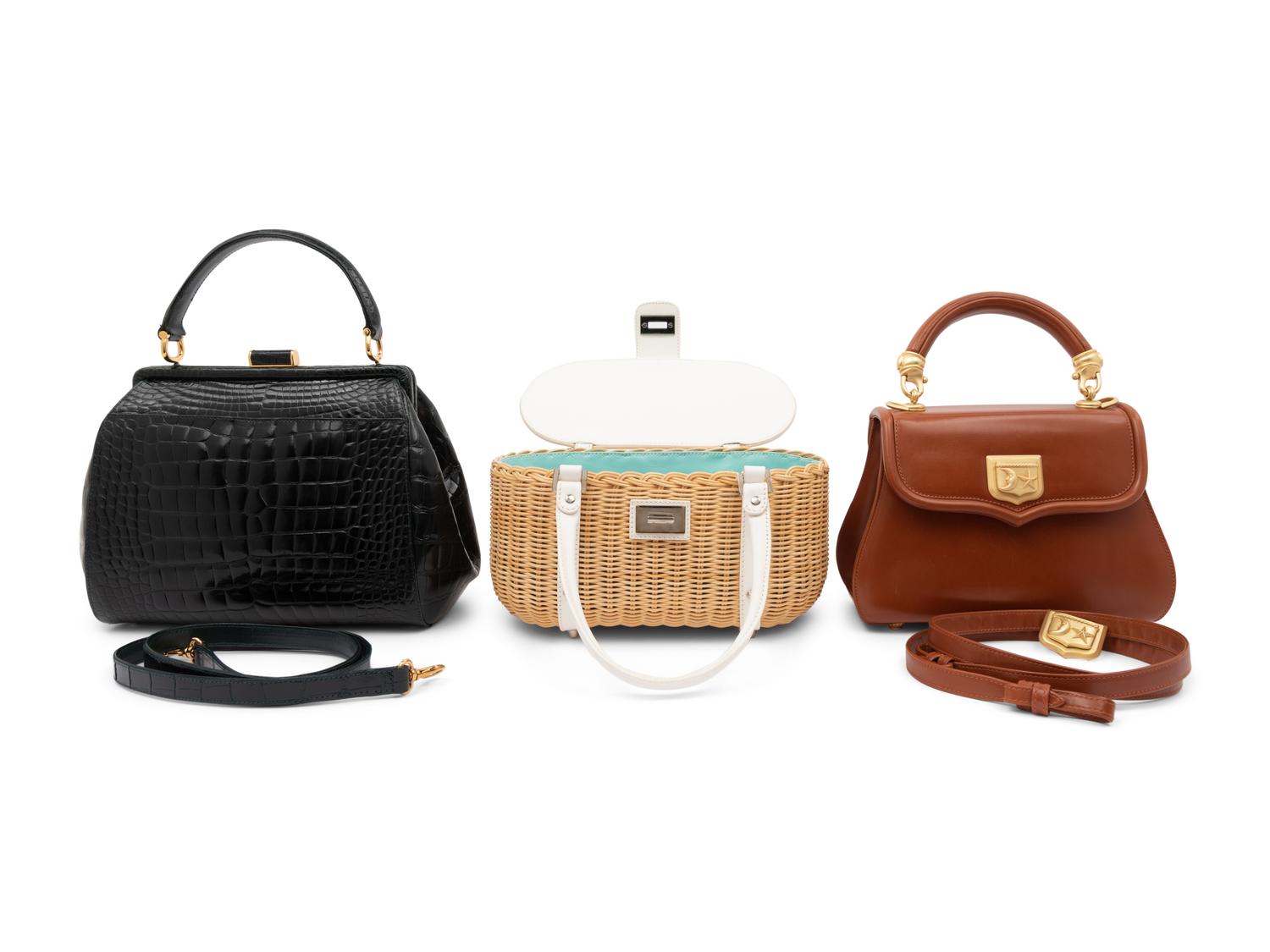 Three Designer Bags, 1980-2000s