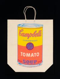 Campbell's Soup Can On Shopping Bag (Tomato) , 1966