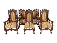 A Set of Twelve Renaisance Revival Dining Chairs