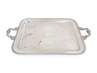 An American Silver-Plate Tray