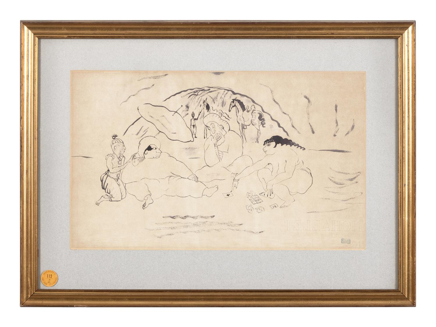 La Cartomancienne , circa 1920