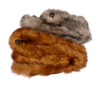 Two Fendi Mongolian Lamb Fur Stoles