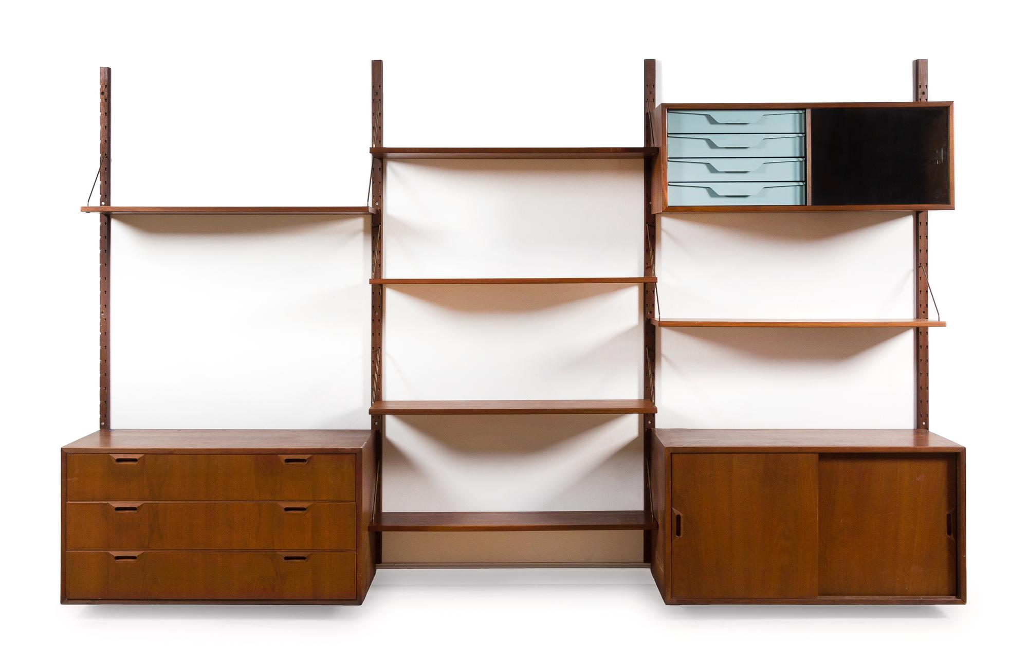 Sven Ellekjaer, RAYMOR, 1960s, "Omnibus" wall unit