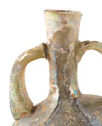 An Early Islamic Glass Flask