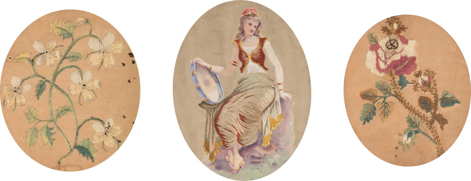 Three English Needlework Pictures