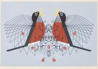 Charley Harper, (American, 1922-2007), Round Robin