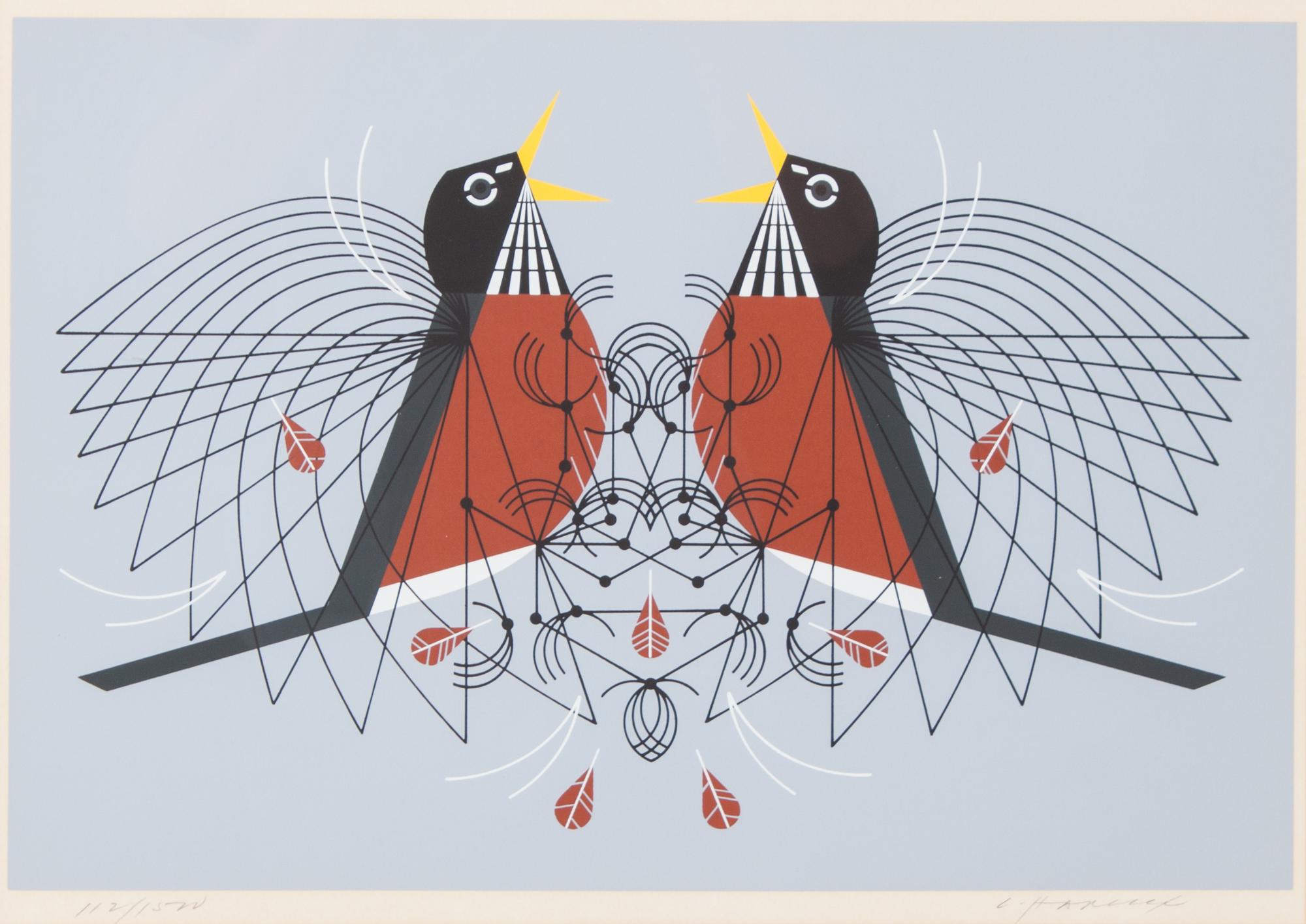 Charley Harper, (American, 1922-2007), Round Robin