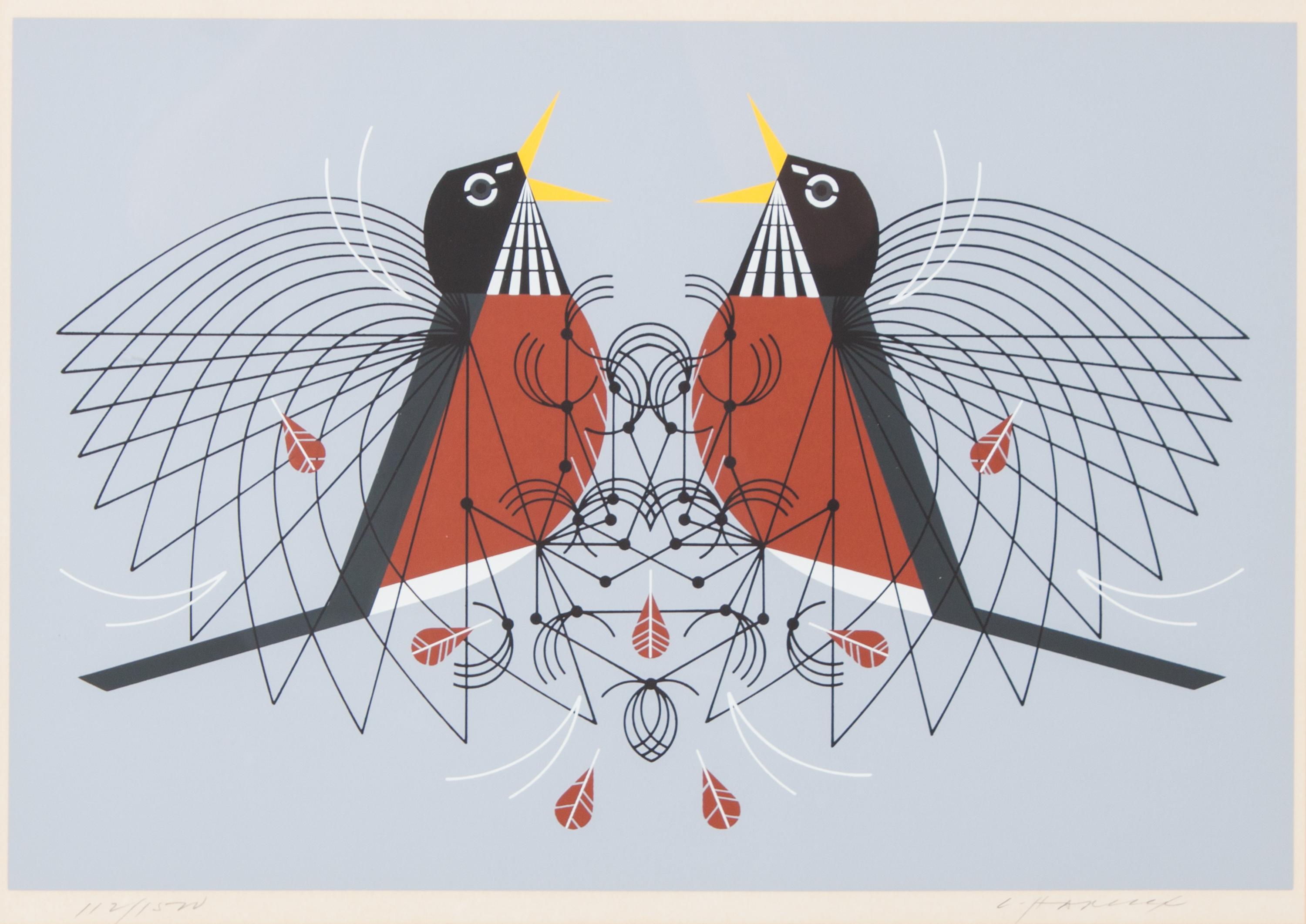 Charley Harper, (American, 1922-2007), Round Robin