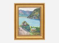 Arthur Beecher Carles (American, 1882-1952) - Le Lac d'Annecy