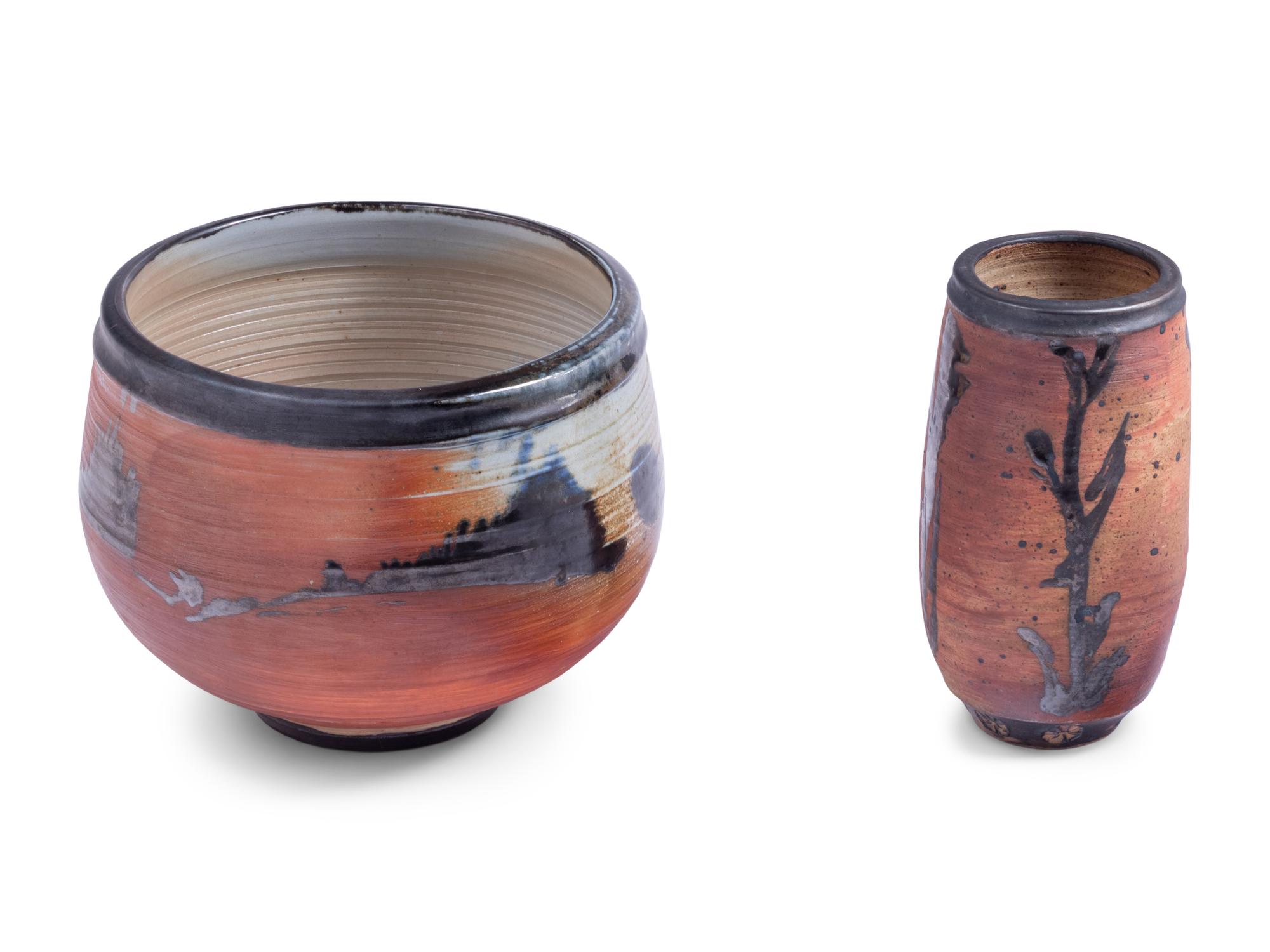 Two Illustrated Vessels, c. 1998