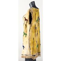 Sioux Beaded Hide Tunic, Pictorial