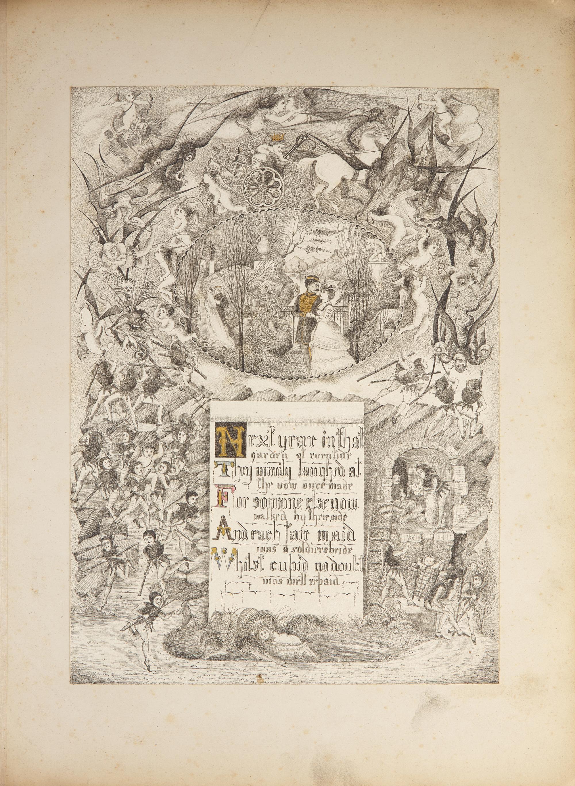 [Children's & Illustrated] The Two Maidens of Merry England Who Did Most Foolish Make a Vow Which They Did Most Wisely Choose to Break They Take With Love a Part and Play on the Strings of a Tender Heart