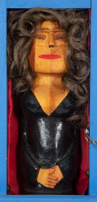 Woman in Coffin