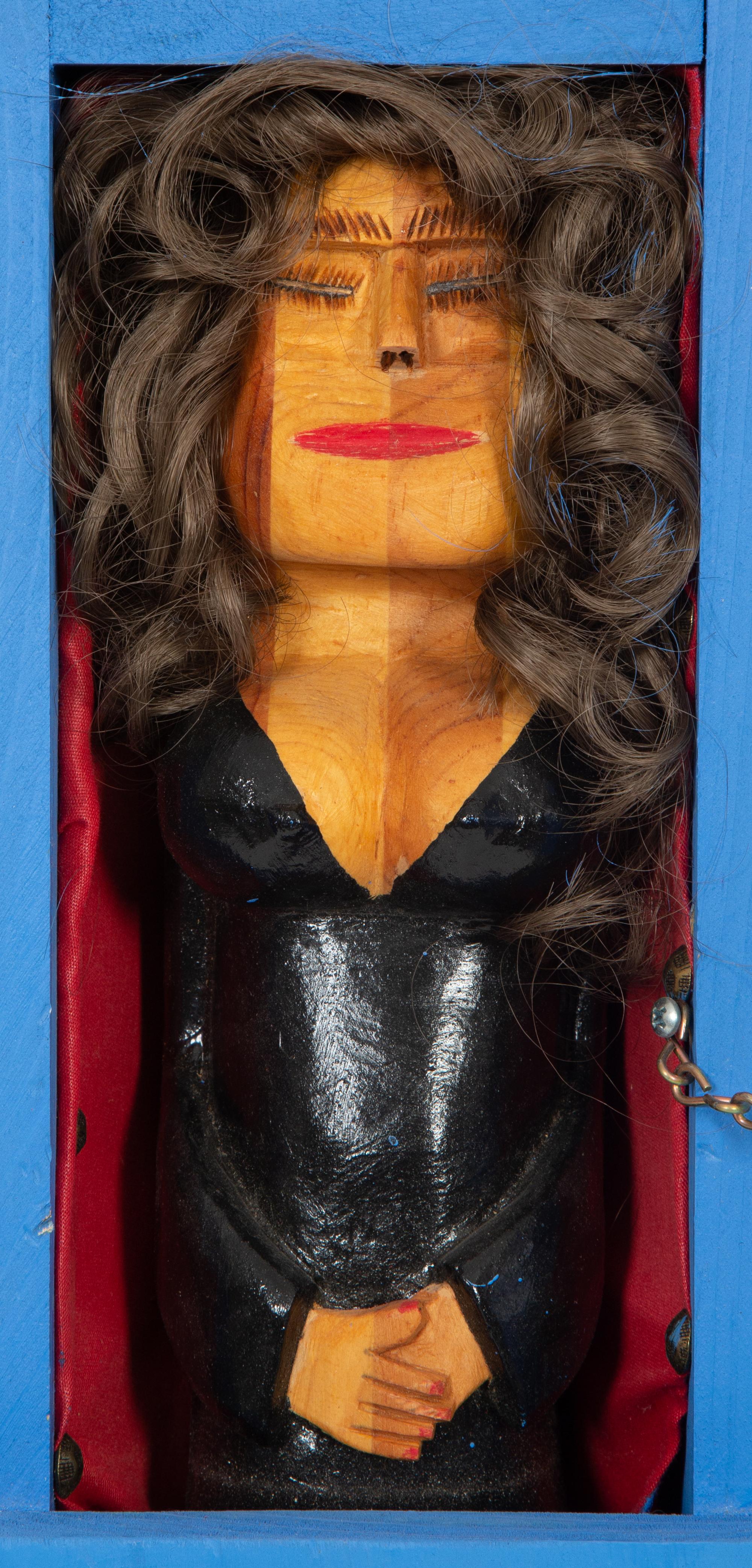 Woman in Coffin