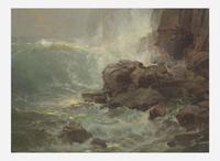 William Trost Richards (American, 1833-1905) - Land's End, Cornwall