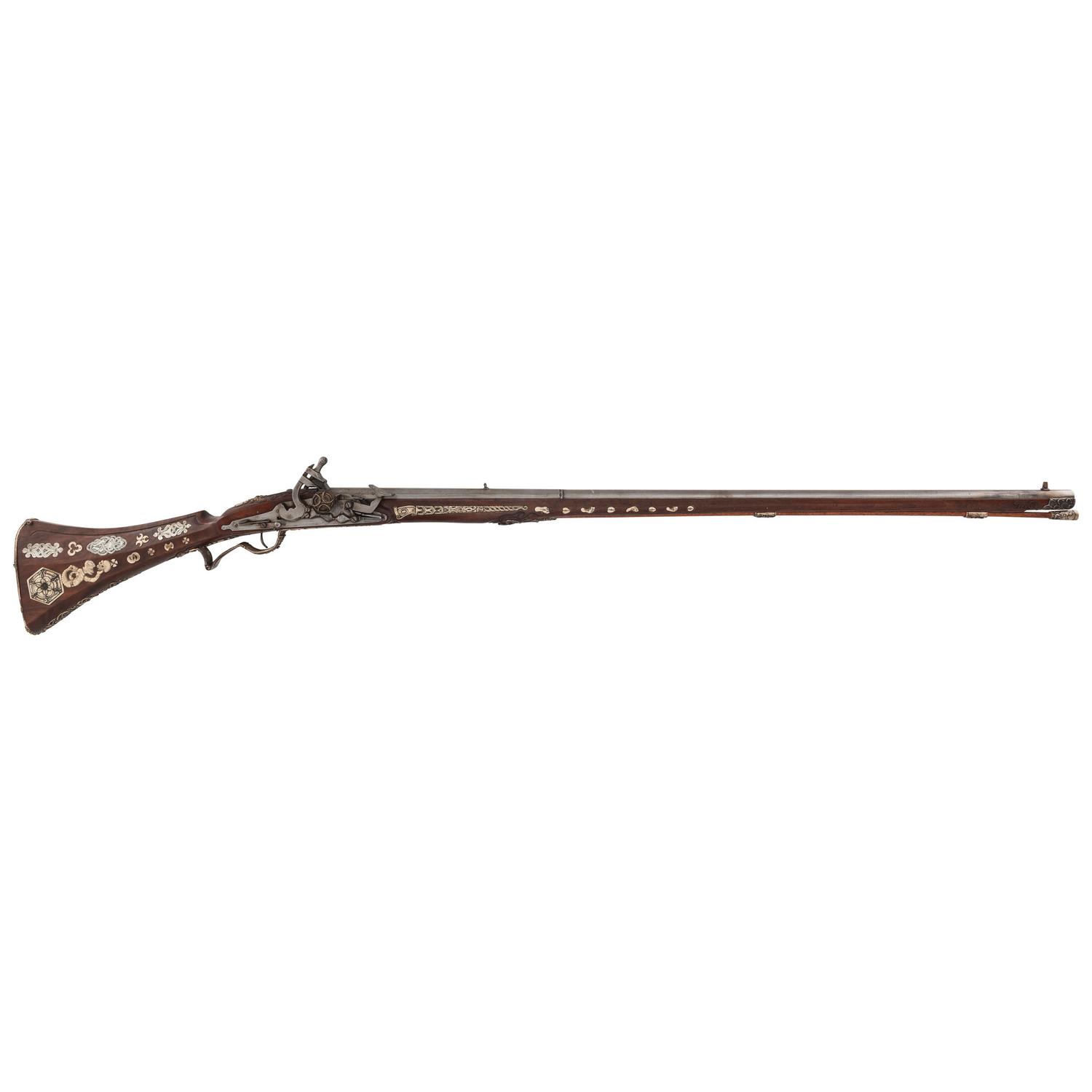 Contemporary Dutch-Style Flintlock Snaphaunce Musket