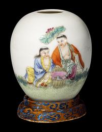 A Chinese Famille Rose Porcelain Jar