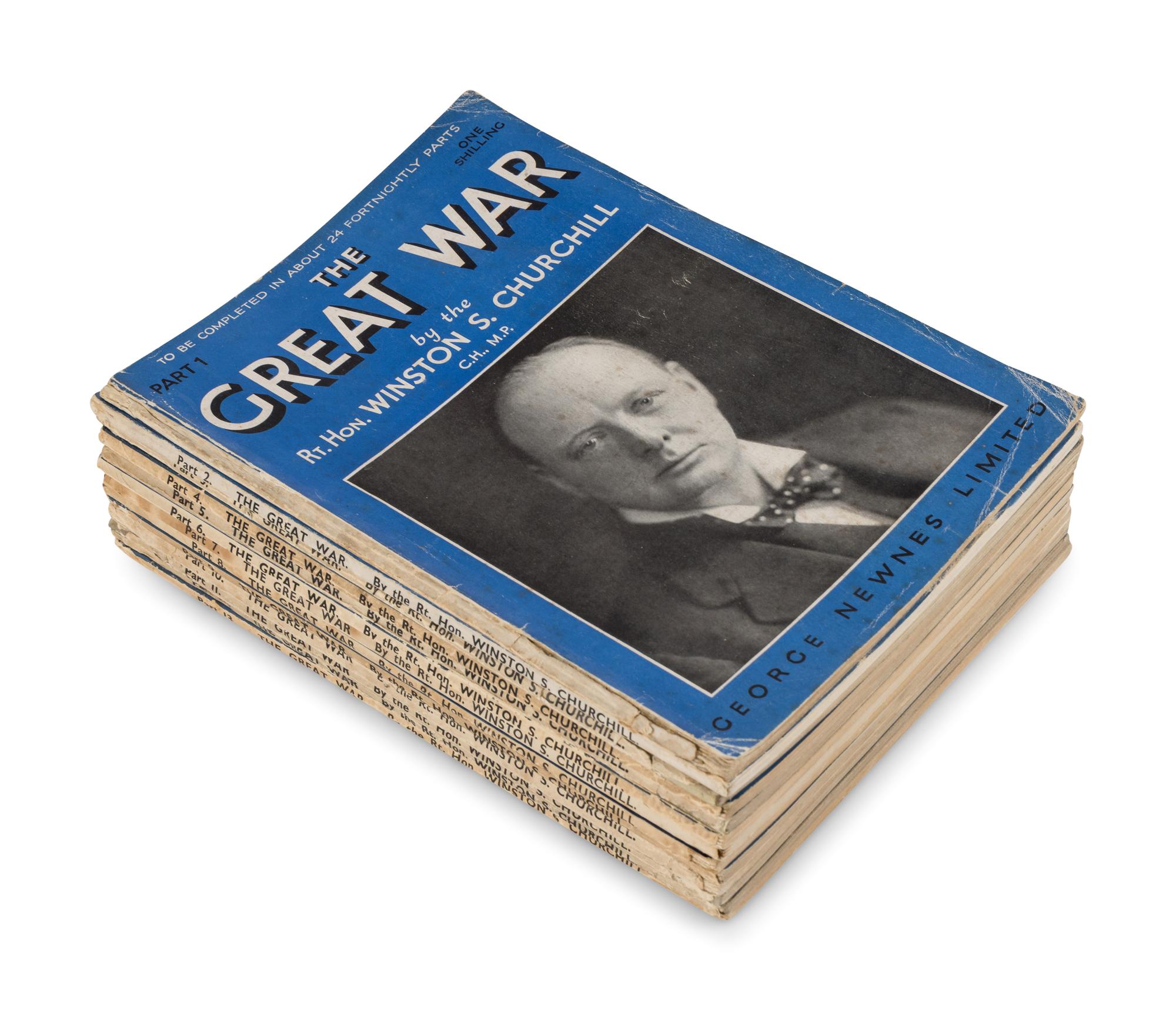 CHURCHILL, Winston Leonard Spencer, Sir (1874-1965). A group of 15 works by Churchill, including: