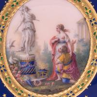 A German Gold and Enamel Bonbonnière