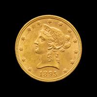 An 1895 Liberty Head $10 Gold Coin