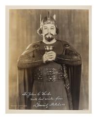 [20TH-CENTURY OPERA SINGERS]. A group of 5 photographs of opera singers from the 1940s, most signed and inscribed, comprising images of: