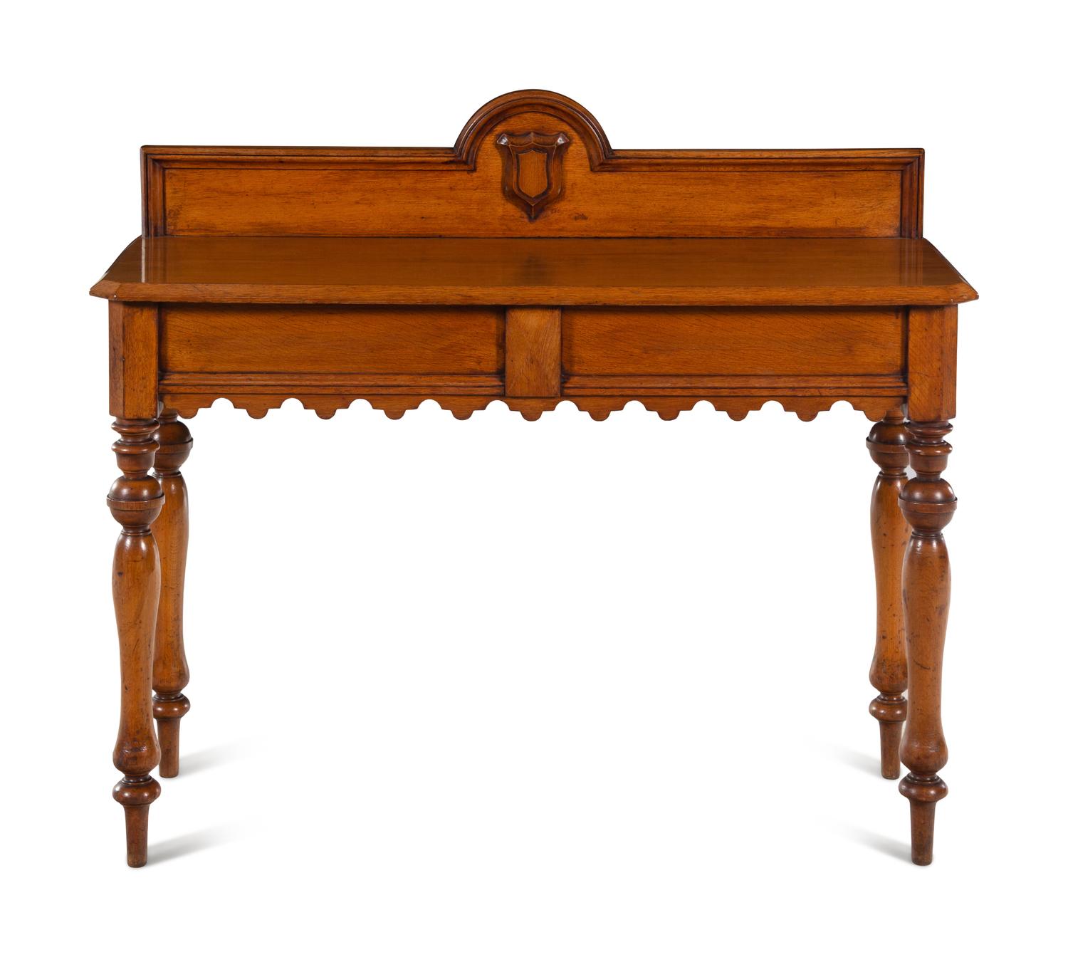 An English Walnut Serving Table