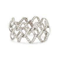DIAMOND AND PLATINUM BRACELET