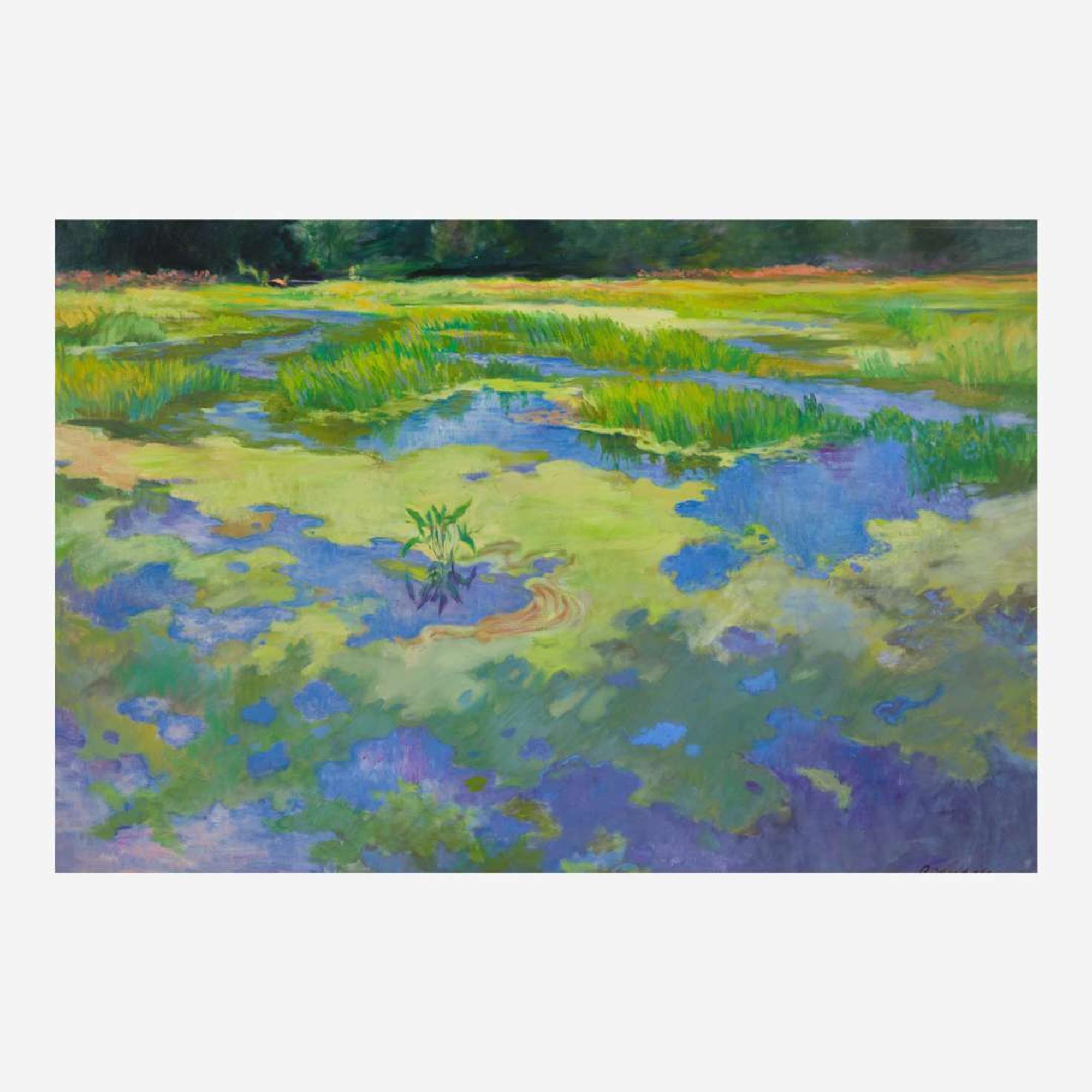 Roswell Theodore Weidner (American, 1911-1999) Cranberry Bog, Smithville, New Jersey