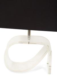 A Lucite Table Lamp in the Manner of Dorothy Draper