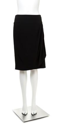 An Etro Black and White Tweed Coat and Skirt Ensemble Jacket size 42; Skirt size 44.
